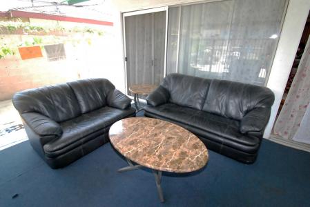 Residential Assisted Living in Westminster CA - Diamond Manor - backyard couch