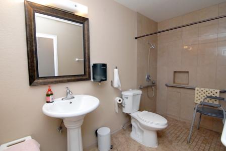 Residential Assisted Living in Claremont CA - Angel Care Guest Home - bathroom
