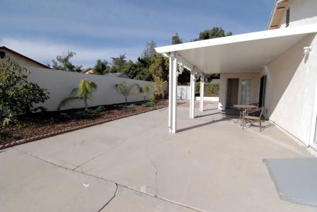 Residential Assisted Living in Rancho Cucamonga CA - Paradise for the Elderly 2 - backyard patio