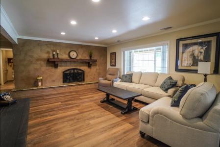 Residential Assisted Living in Rancho Cucamonga CA - Villa Living - living room 1